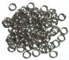 100 6mm Nickel Split Rings